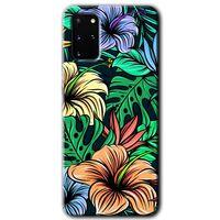 Galaxy S20 Plus Kılıf HD Desen Baskılı Arka Kapak - Hibiscus Flowers