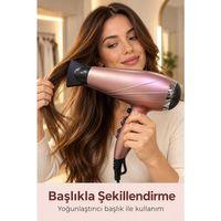 Üç Kademeli Sıcaklık Ayarlı Saç Kurutma Makinesi