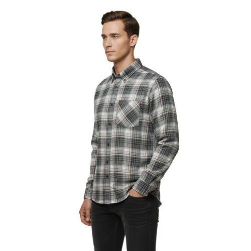 Erkek Kışlık Uzun Kol Tek Cepli Gömlek 3783 BGL-ST04808