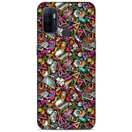 Graffitix (10) Desenli Silikon Kapak Huawei P40 Kılıf