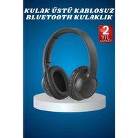 Kulak Üstü Kablosuz Bluetooth Kulaklık Yüksek Ses Kaliteli Anc Özelliği