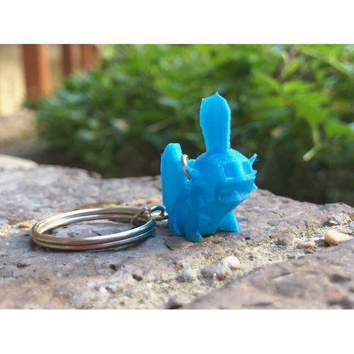 Düşük Poli Mudkip - Anahtarlık - 3719871