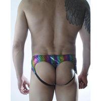 Erkek Renkli Fantezi Jockstrap İç Giyim