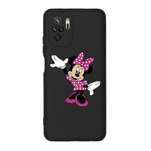 Redmi Note 10 Minnie Mouse Desenli Premium Silikonlu Telefon Kılıfı