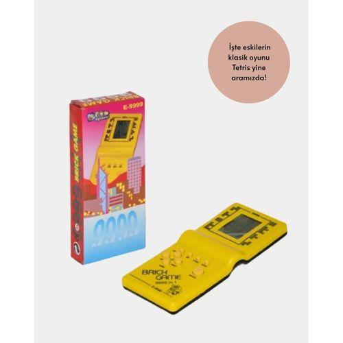 Klasik Gameboy Tetris Oyunu – Taşınabilir Pil İle Çalışan Retro El Konsolu