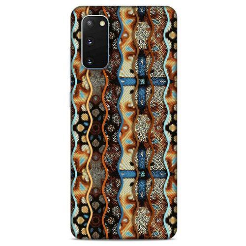 Samsung Galaxy S20 Kılıf Baskılı Özel Seri Taşlı (33) Hybrid Kılıf