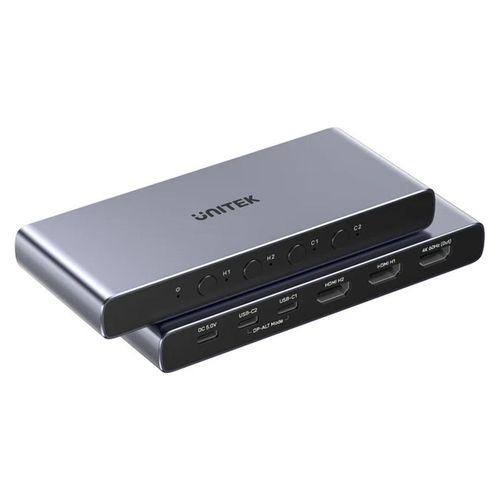 UNITEK 4K HDMI/USB-C SWITCH 4IN1OUT(V1313AGY01-EU)