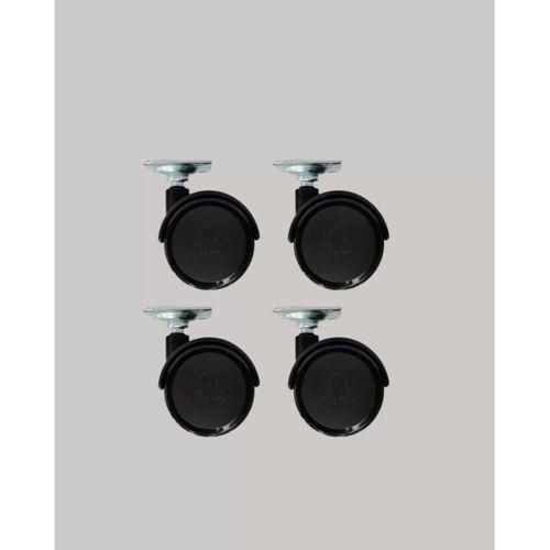 Kilitsiz Mini Tekerlek Ayak 4 Cm 4’lü Set Kolay Montaj