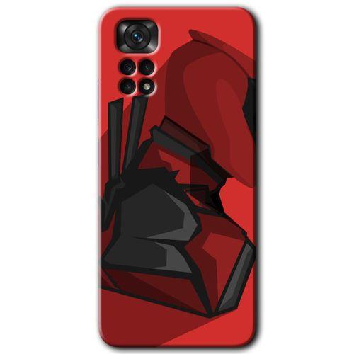 Redmi Note 11 Pro 5G Kılıf HD Desen Baskılı Arka Kapak - DeadPool