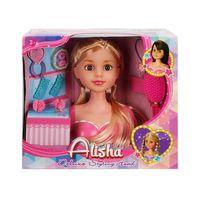 Alisha Delüks Büst Saç Tasarım Seti