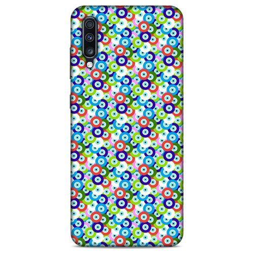 Nazarium (5) Desenli Silikon Kapak Samsung Galaxy A70 Kılıf