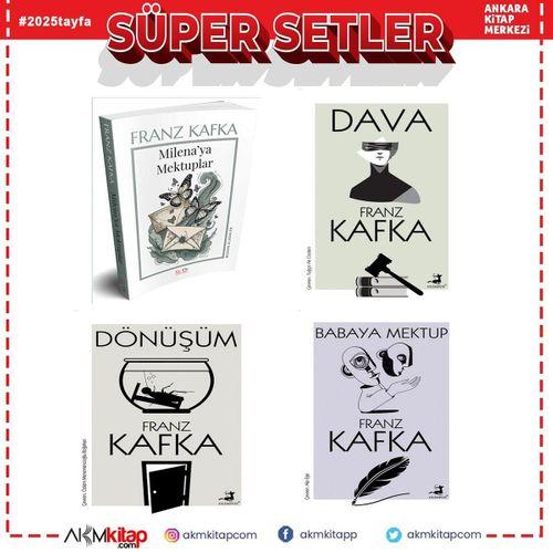 Franz Kafka 4 Kitap Seti