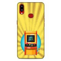 Retro (32) Desen Soft Silikon Kılıf Renkli Samsung Galaxy A10s Kılıf