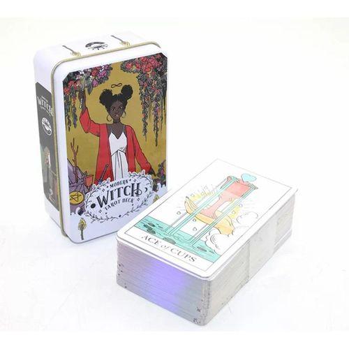 Modern Witch Metal Kutulu Tarot Kartı
