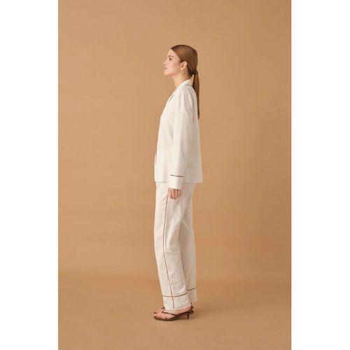 Pierre Cardin 25235 Kadın 3'lü Braletli Biyeli Pijama Takım
