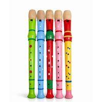 Ahşap Renkli Flüt Büyük Alk4392