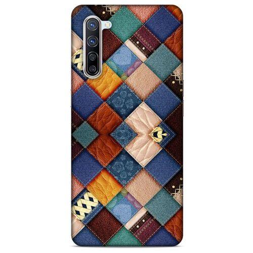 Oppo Reno 3 Pro 5g Kılıf Patchwork (31) TPU Kılıf Karışık Renkli