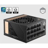 MSI MEG AI1300P PCIE5 1300W 80+ PLATINUM POWER SUPPLY