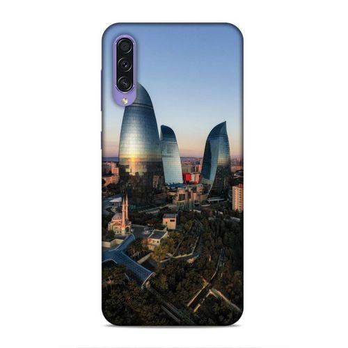 Samsung Galaxy A50s Uyumlu Kılıf Azarbaijan (32) Soft Silikon Kılıf Azerbaycan Kuleleri