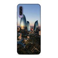 Samsung Galaxy A50s Uyumlu Kılıf Azarbaijan (32) Soft Silikon Kılıf Azerbaycan Kuleleri