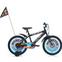 Carraro Monster 20 Jant Erkek Çocuk Bisikleti Siyah-Mavi