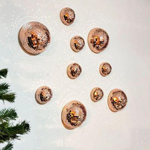 Kendinden Yapışkanlı Aynalı Kare Bronz Sticker 30x30 Cm