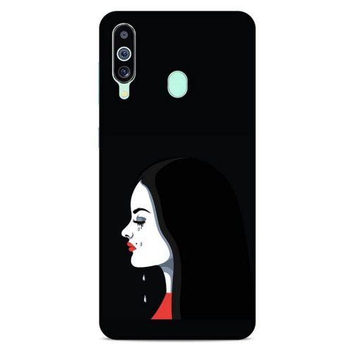 Samsung Galaxy M40 Kılıf Depresyon (29) Arka Koruma Kılıfı Pembe