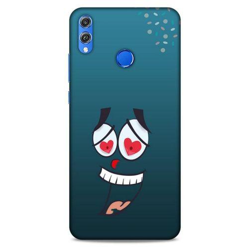 Emojix (7) Huawei Honor 8x Kılıf Silikon Kapak Desenli