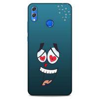 Emojix (7) Huawei Honor 8x Kılıf Silikon Kapak Desenli
