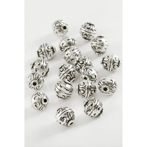 1,2 cm Çini Desenli Tesbih Ara Aparatı 50 Gram