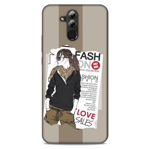 Sokak Modası 16 Huawei Mate 20 Lite Kılıf Desenli Silikon