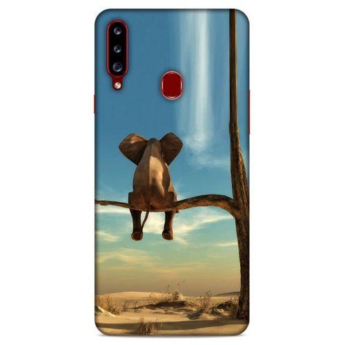 Lopard Samsung Galaxy A20s Uyumlu Kılıf Manipülasyon ☻ (3) Kapak Baskılı