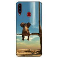 Lopard Samsung Galaxy A20s Uyumlu Kılıf Manipülasyon ☻ (3) Kapak Baskılı