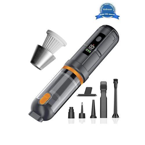 Araç Süpürgesi Şarjlı 120w 20.000pa Göstergeli Yeni Nesil Metal Filtre Extra Vakum Ve Üfleme