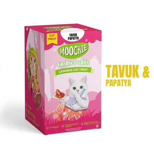 Moochie Tavuk ve Papatya Aromalı Krema Kedi Ödülü 30 x 15gr
