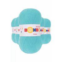 5 Adet Kristal El Örgü Lif İpi Turkuaz 98238