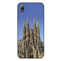 Huawei Y5 2019 Kılıf Dünya Mimarisi (36) Glitter Kılıf La Sagrada Familia
