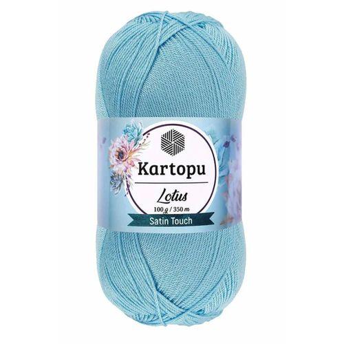 1 Adet Lotus Bikini Büstiyer Bluz Örgü İpi  K537 Bebe Mavi