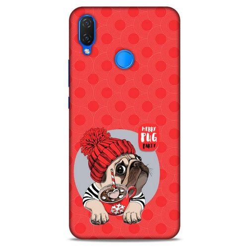 Animax Bereli Pug Huawei Psmart 2019 Kılıf Desenli Silikon