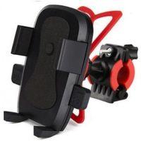 Lastik Destekli Standlı Bisiklet Telefon Tutucu