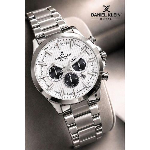 Daniel Klein Premium Çelik Kordon 2 Yıl Garantili 3 Atm Suya Dayanıklı Erkek Kol Saati EDK.R11095.1