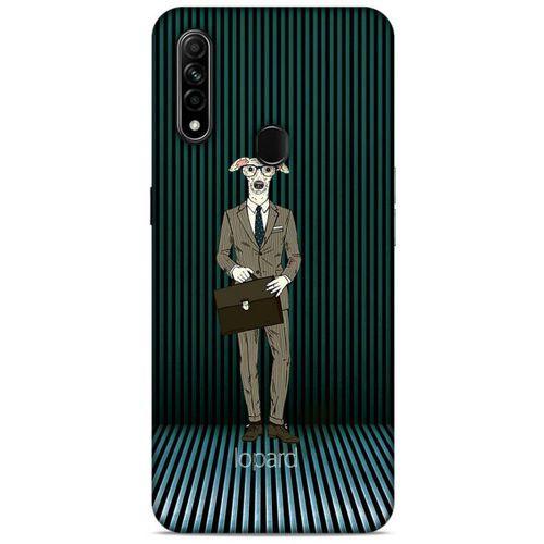 Oppo A31 Kılıf FunnyMaX (36) Glitter Kılıf Koyu Yeşil