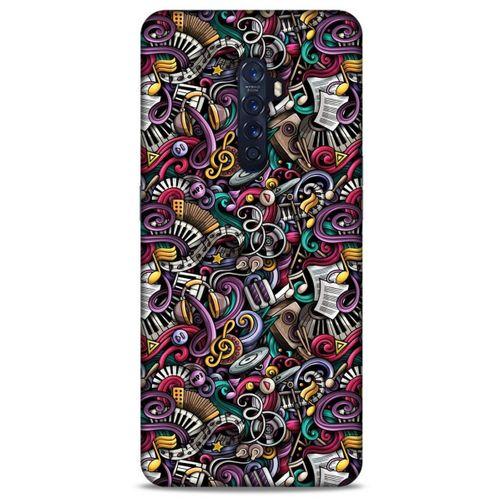 Graffitix (4) Desenli Silikon Kapak Oppo Reno 2 Kılıf