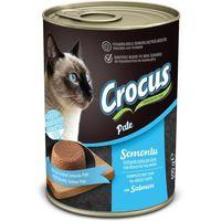 Crocus Yetişkin Kedi Somonlu Pate Yaş Mama 400g