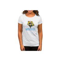 Minions Ride Bikes Beyaz Kadın Tişört