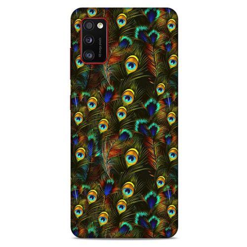 Lopard Samsung Galaxy A41 Uyumlu Kılıf Tüyler (11) Tam Koruma