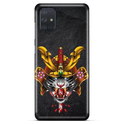 Lopard Samsung Galaxy M51 Uyumlu Kılıf Tattoo's (37) Silicone Cover Siyah