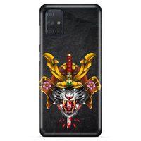 Lopard Samsung Galaxy M51 Uyumlu Kılıf Tattoo's (37) Silicone Cover Siyah