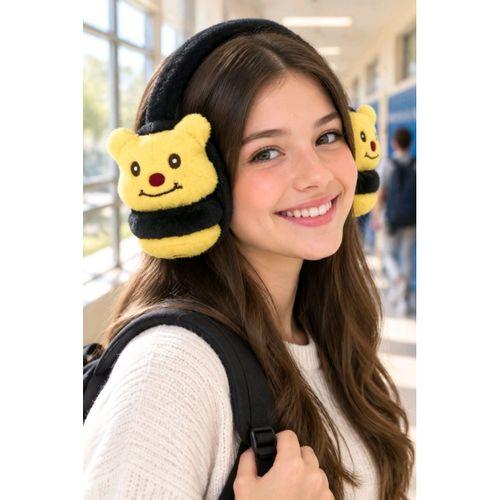 Monalisa Home Lüks Renkli Figürlü Peluş Kulaklık