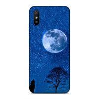 Xiaomi Redmi 9a Kılıf Gece Ve Kurt Arka Kapak Silikon Koruma Full Koruyucu